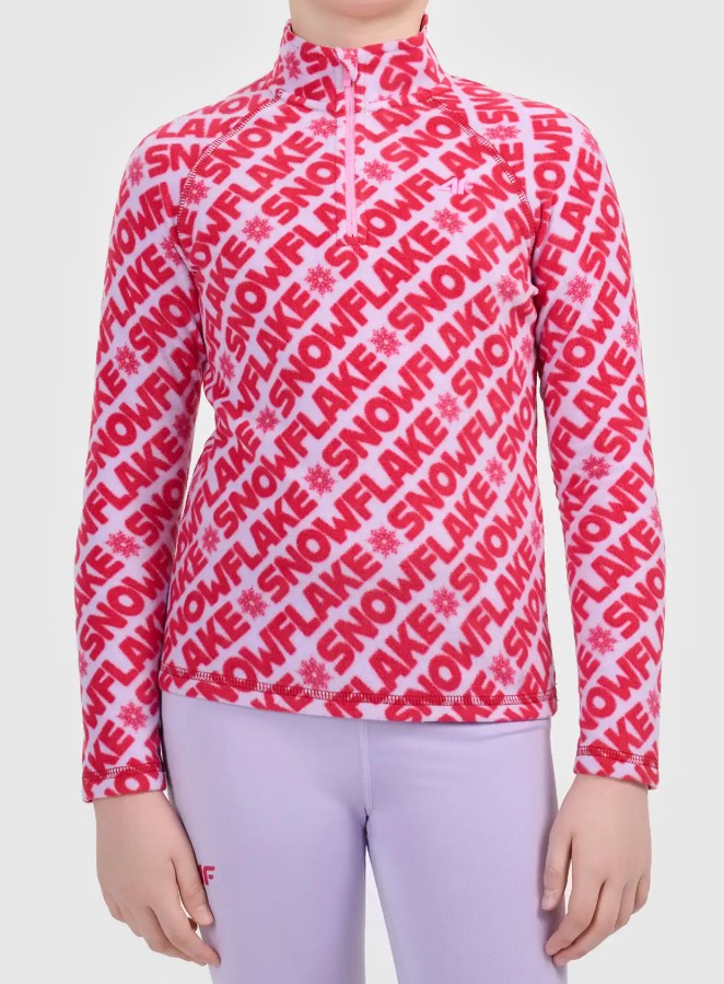 Kinder-Fleece-Sweatshirt 4F F090 MEHRFARBIG